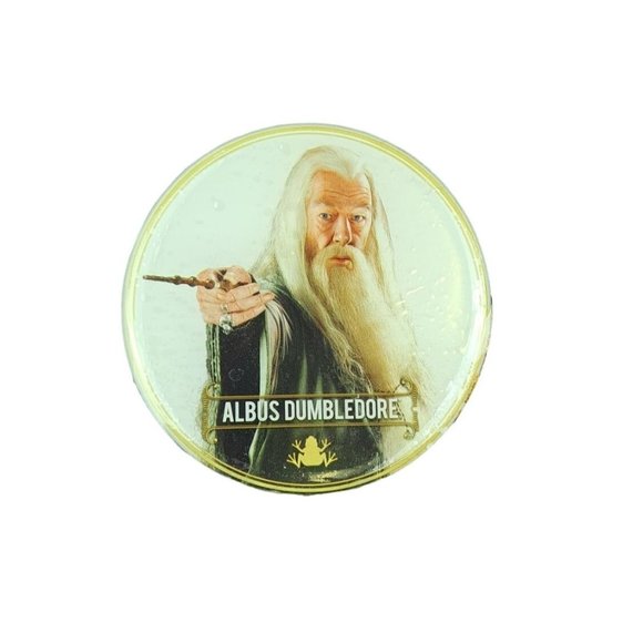 Dumbledore Collectible Chocolate Frog Round Card Harry Potter Magic Hogwarts - Picture 1 of 3